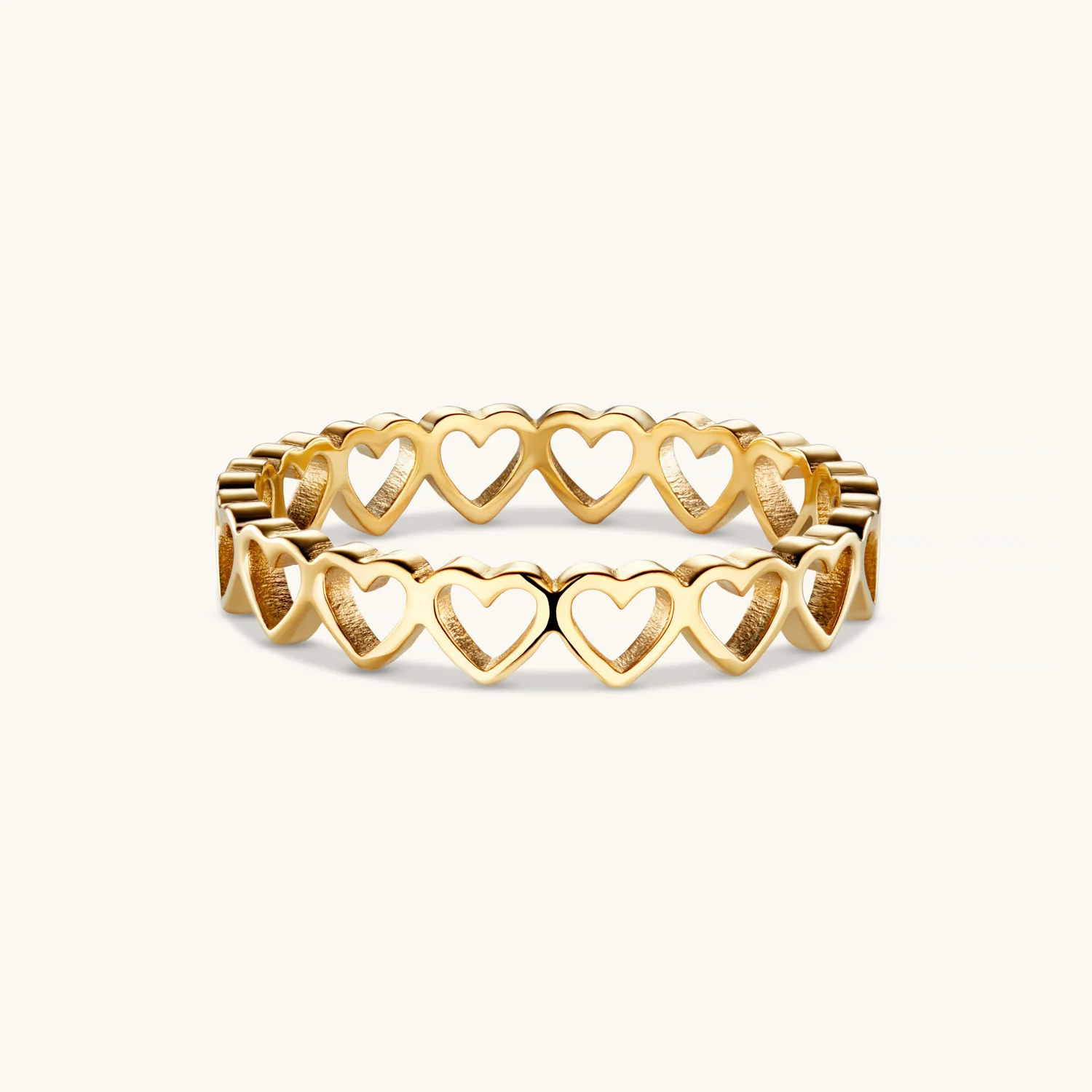 Amore Eternity Ring Gold