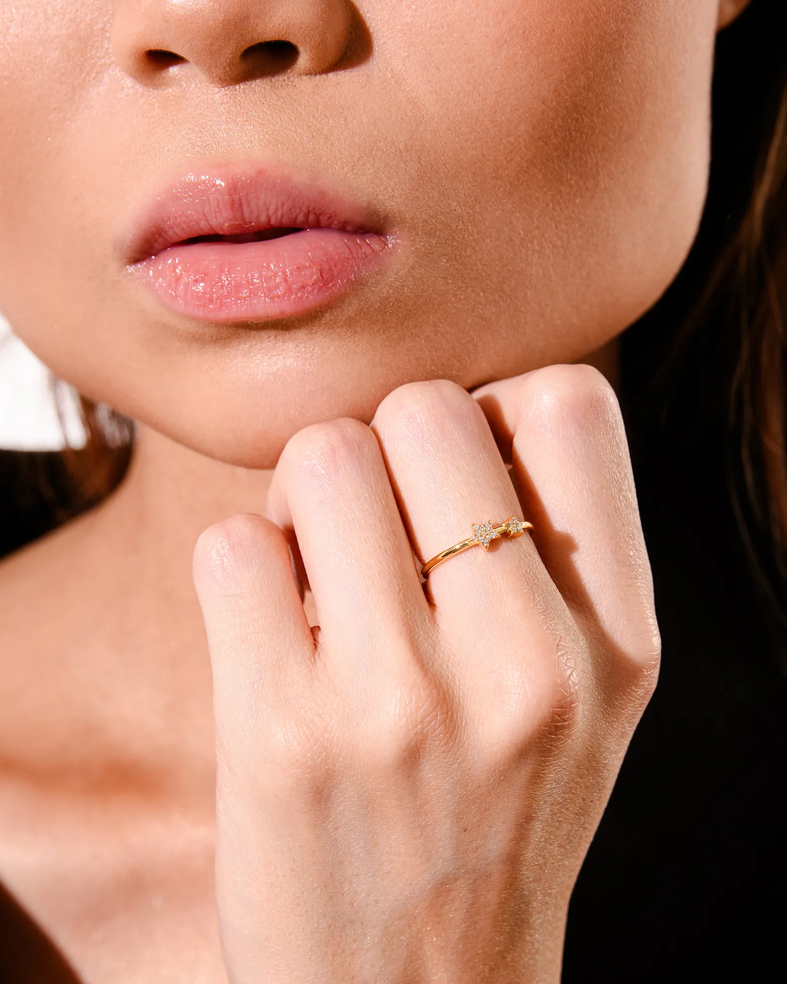 Astrid Star Ring in Gold - Image 3