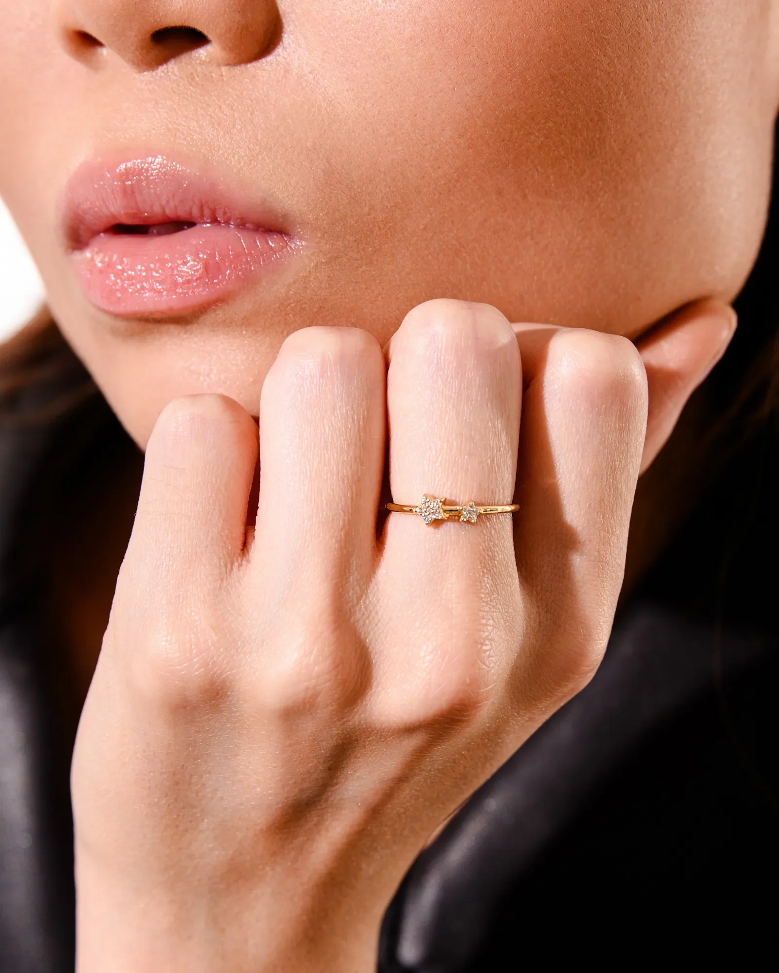 Astrid Star Ring in Gold - Image 4