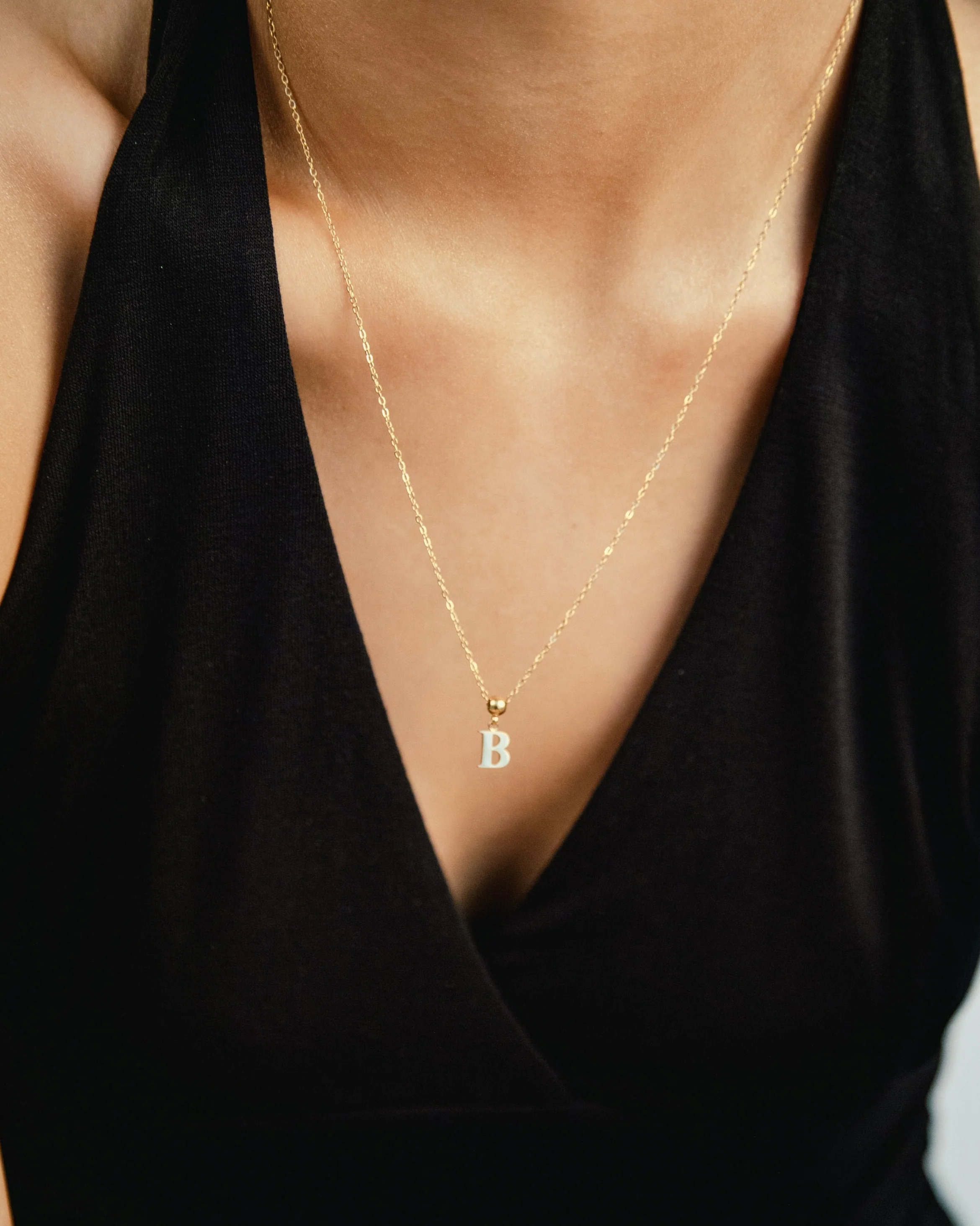 B Classic Initial Charm Gold - Image 2