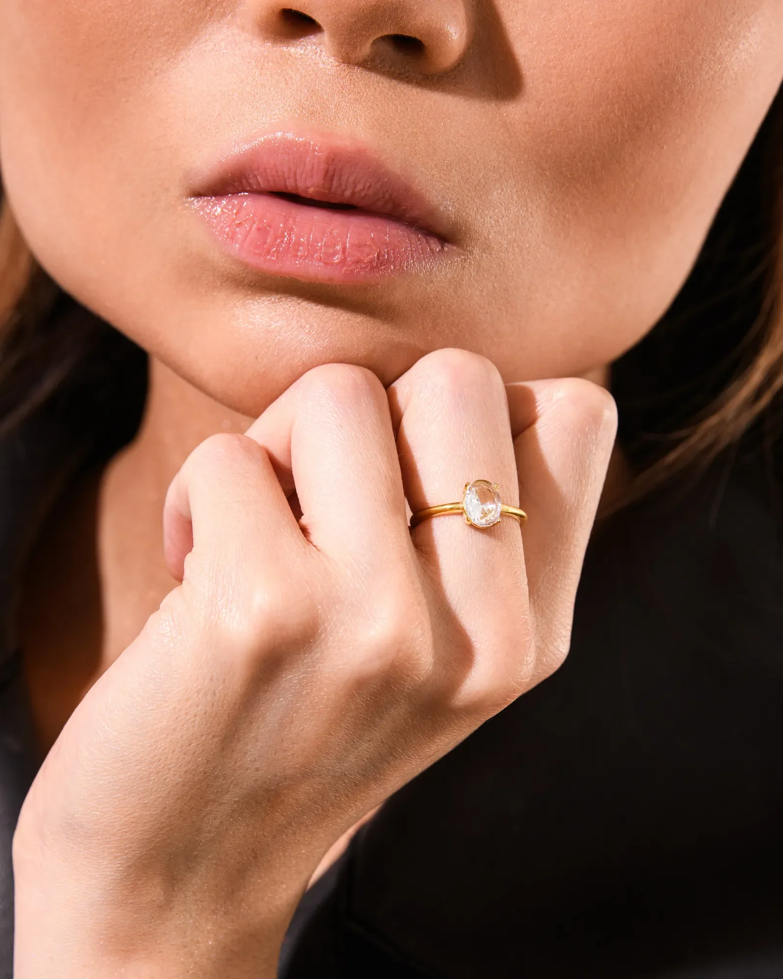 Classic Diamond Ring in Silver - Image 3