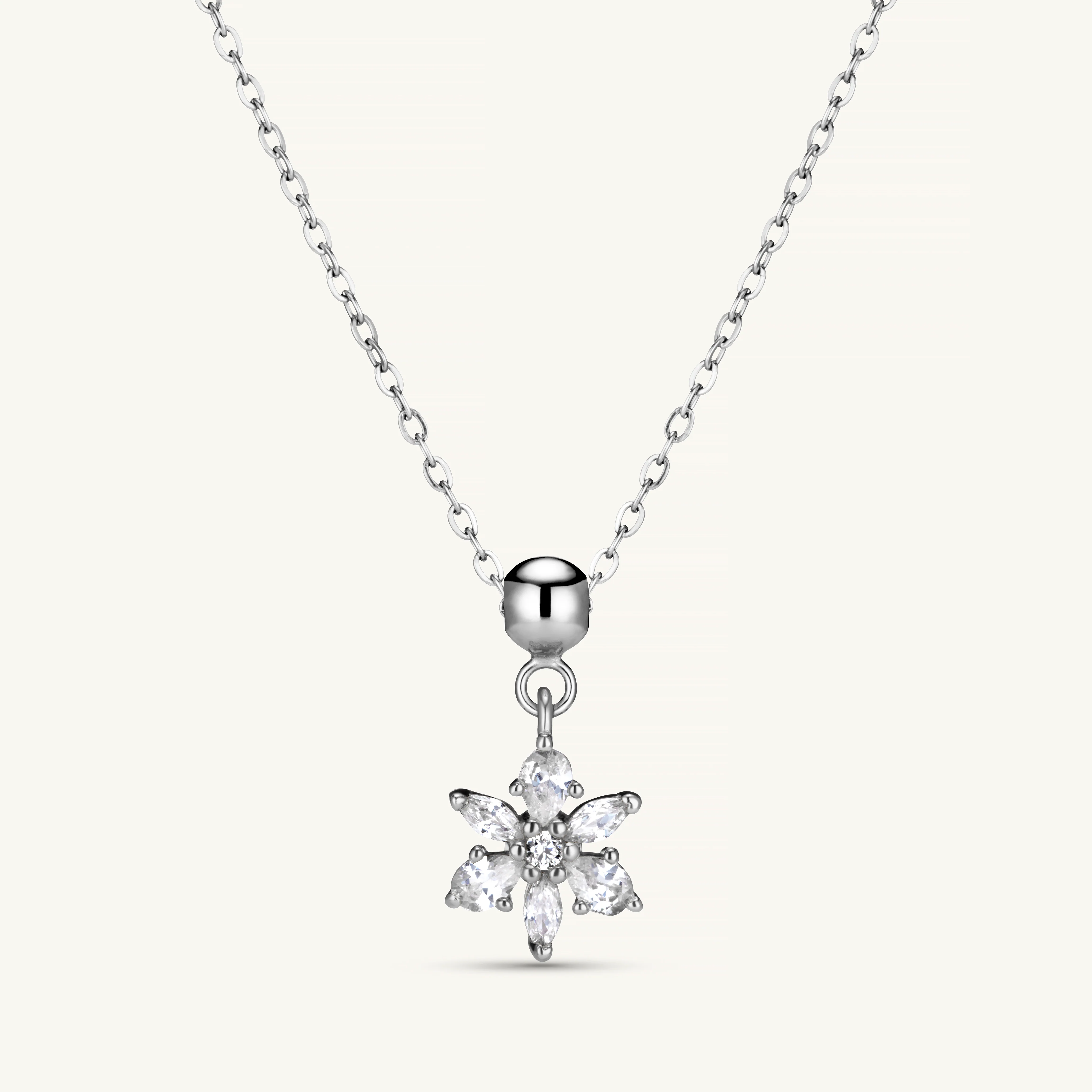 Flora Charm Silver - Image 3