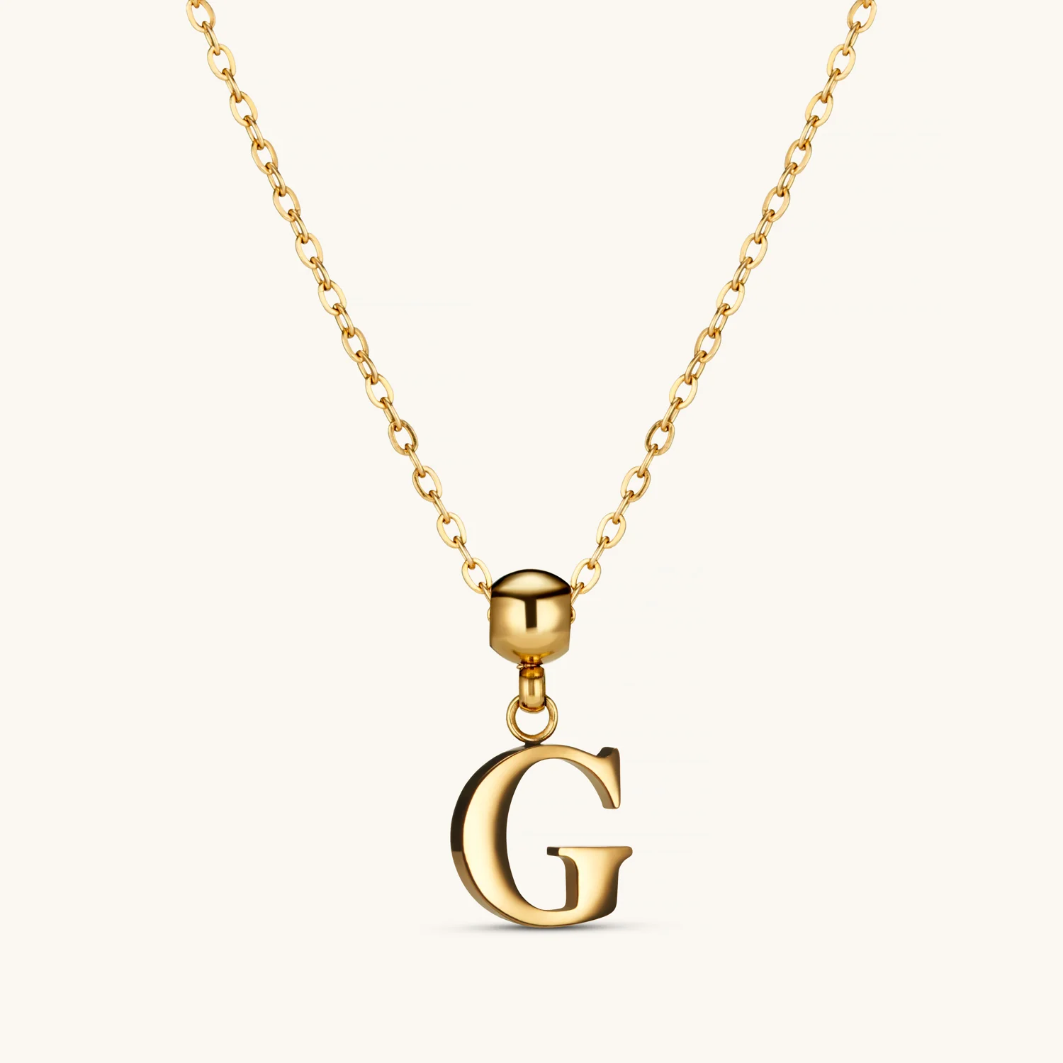 G Classic Initial Charm Gold - Image 5