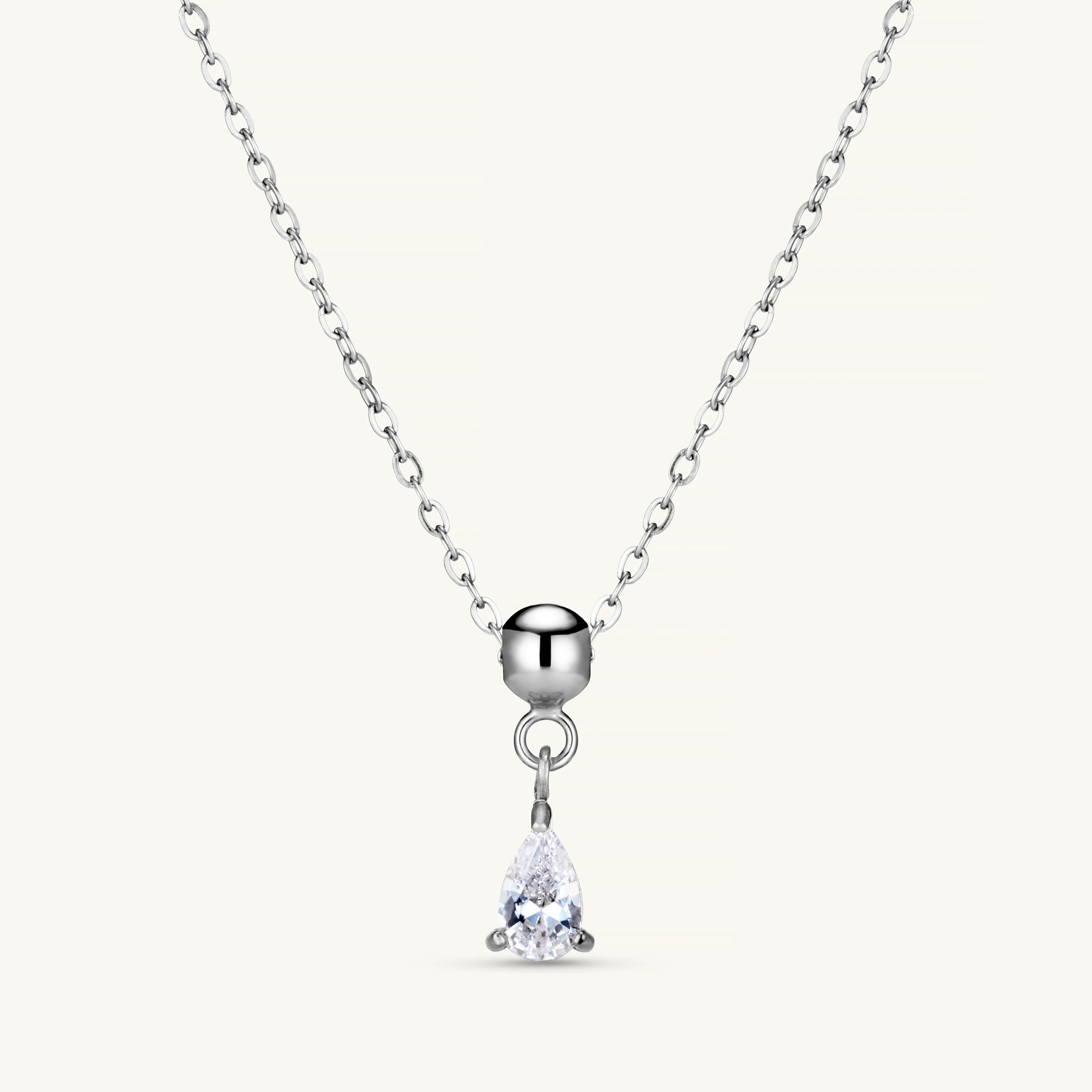 Ivory Crystal Charm Silver - Image 3