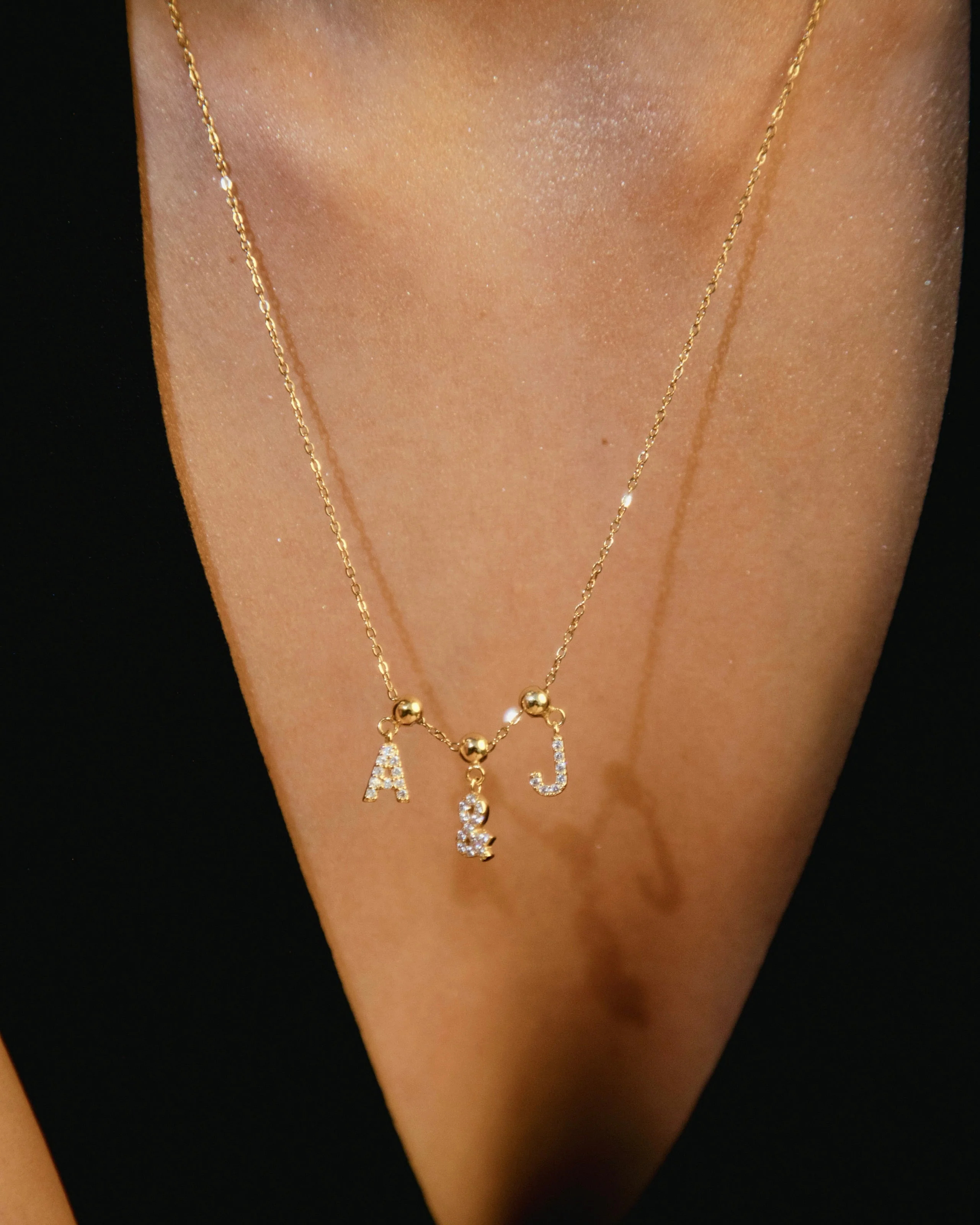 & Diamond Charm Gold - Image 2
