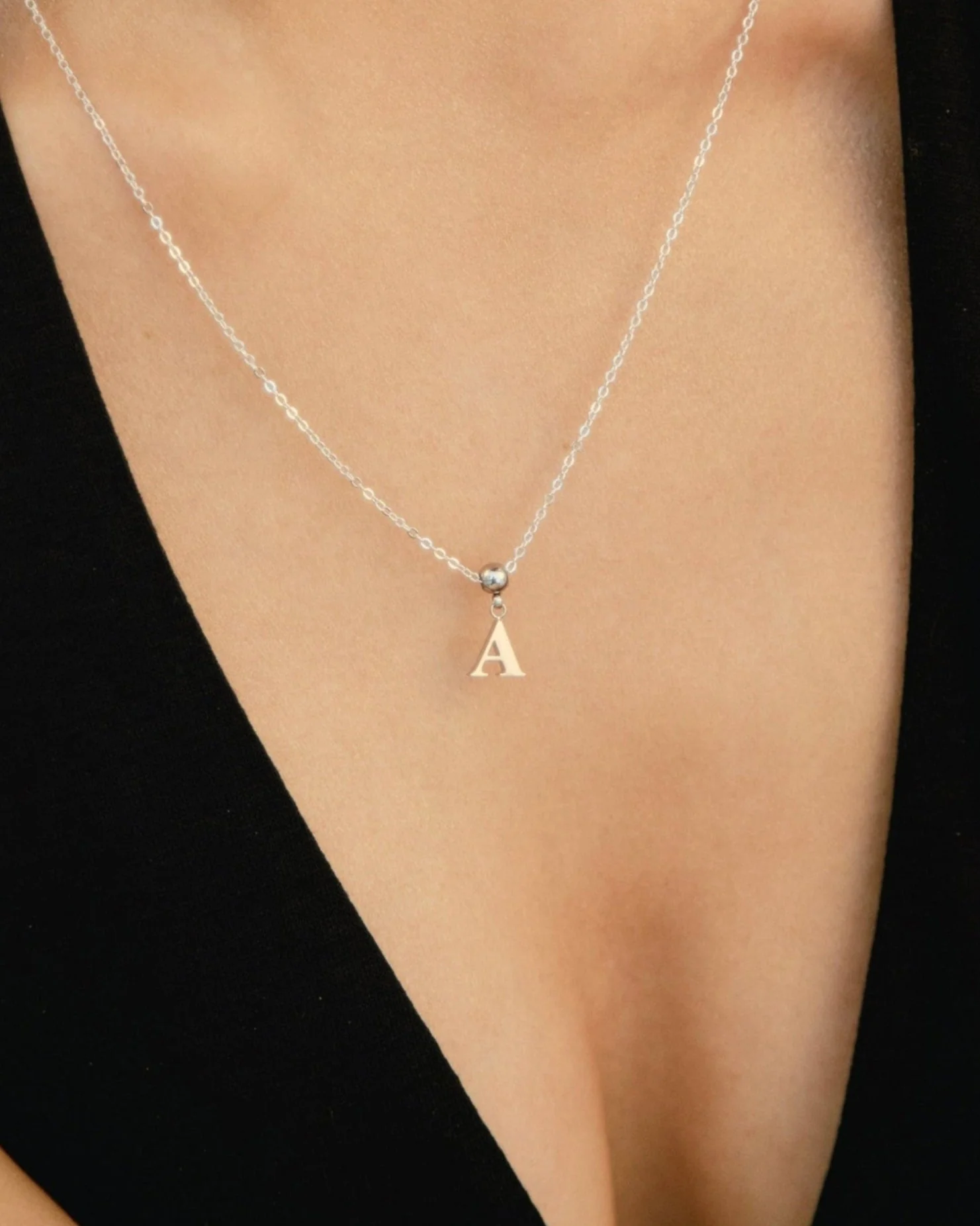 A Classic Initial Charm Silver - Image 2