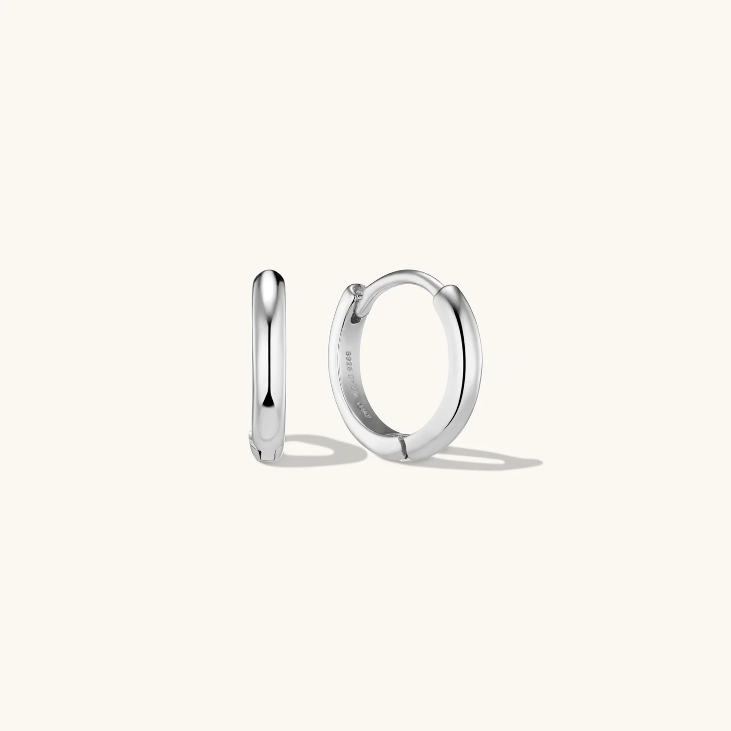 Small Hoops in Silver