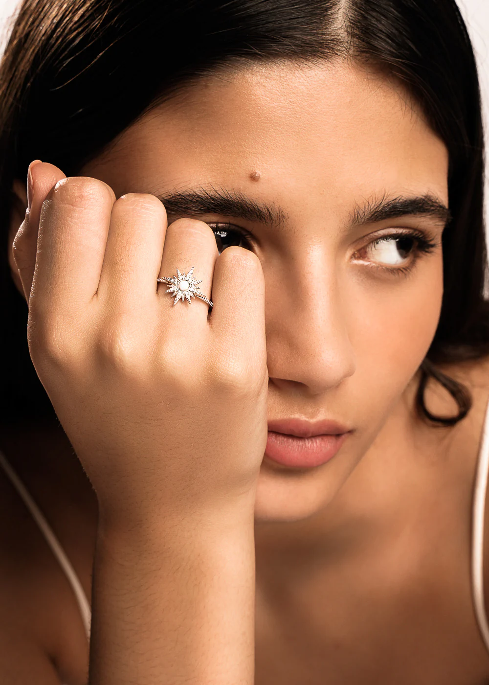 North Star Ring in Silver - Image 4