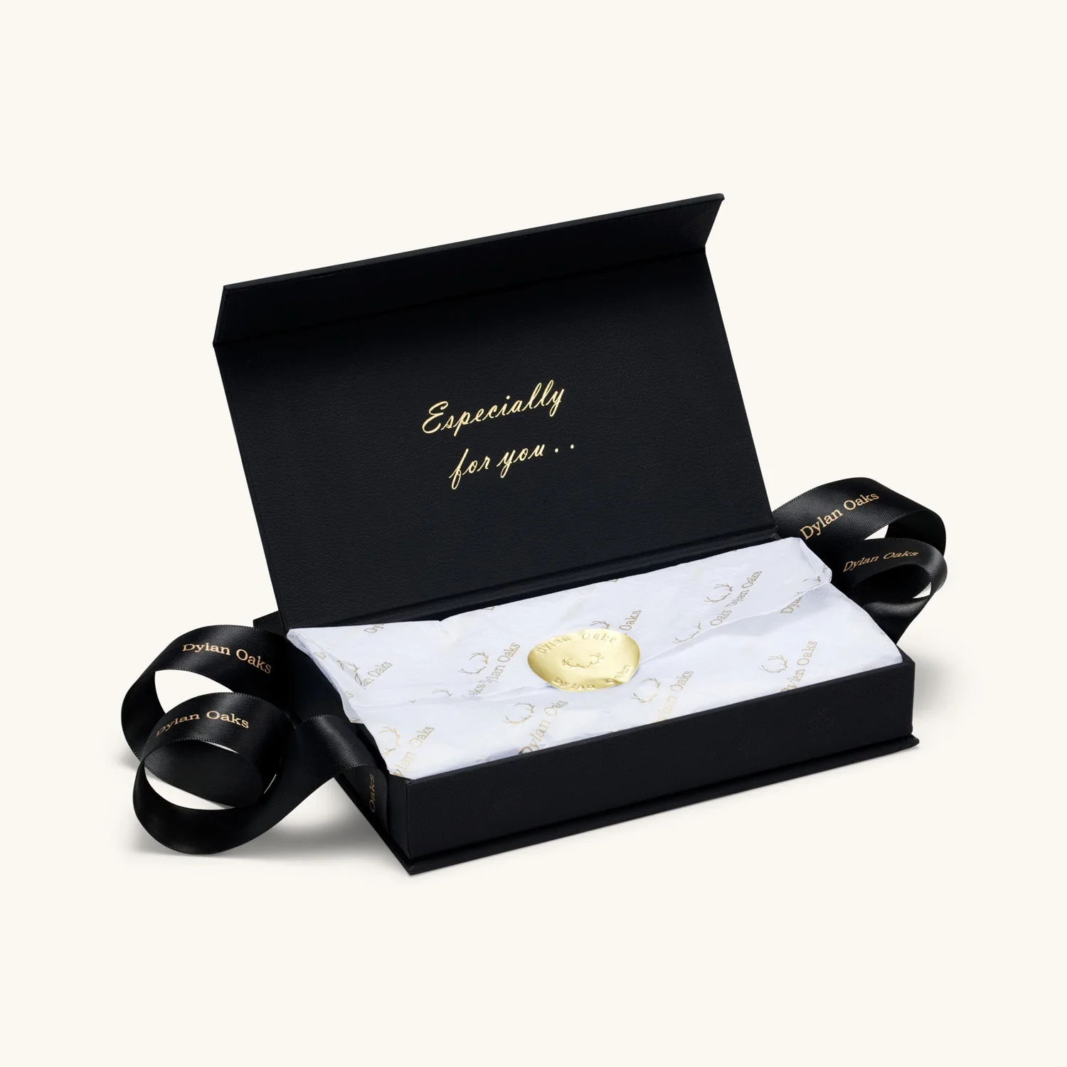 Trinity Infinity Bracelet & Crystal Drop Hoops Set in Gold - Image 6